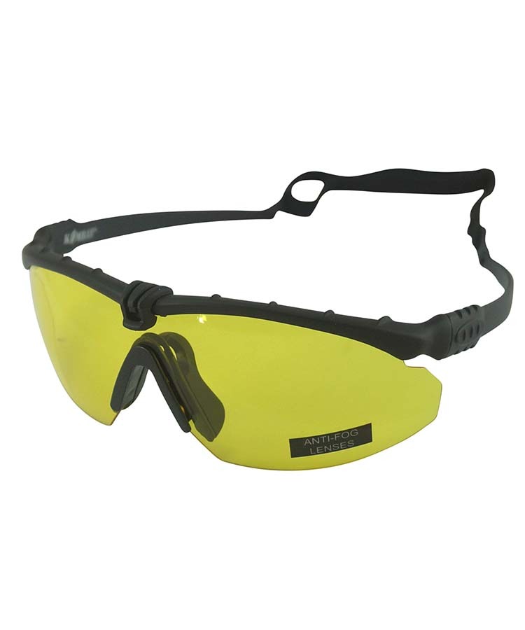Ranger Glasses   Black   Yellow  Lens