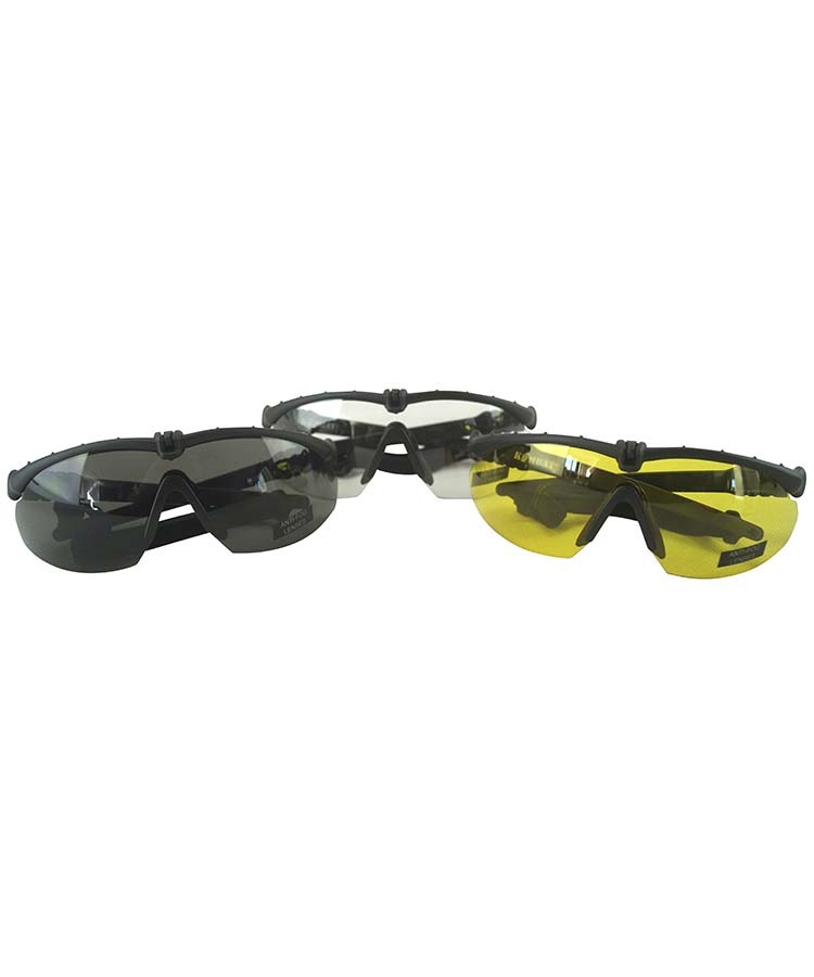 Ranger Glasses Black Smoke Lens 2