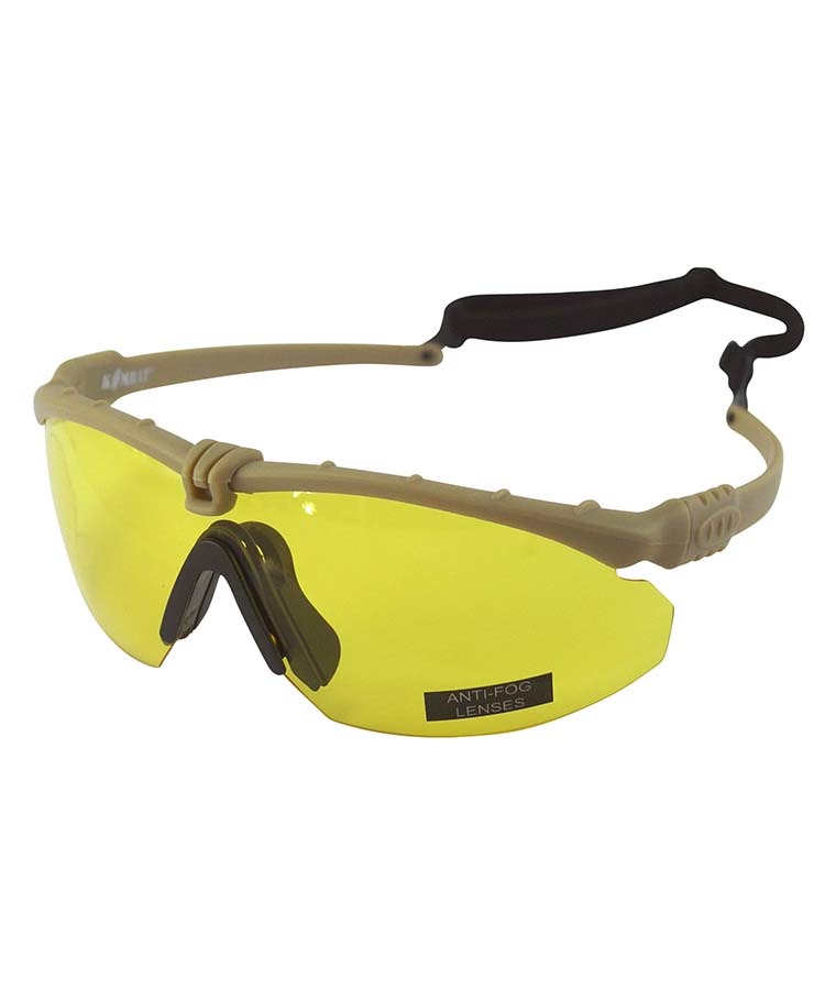 Ranger Glasses   Coyote   Yellow Lens