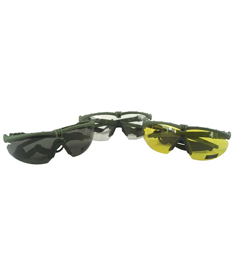 Ranger Glasses Olive Green Smoke Lens 2