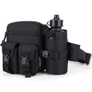 Pioneer Waist Bag + Bottle Black 1