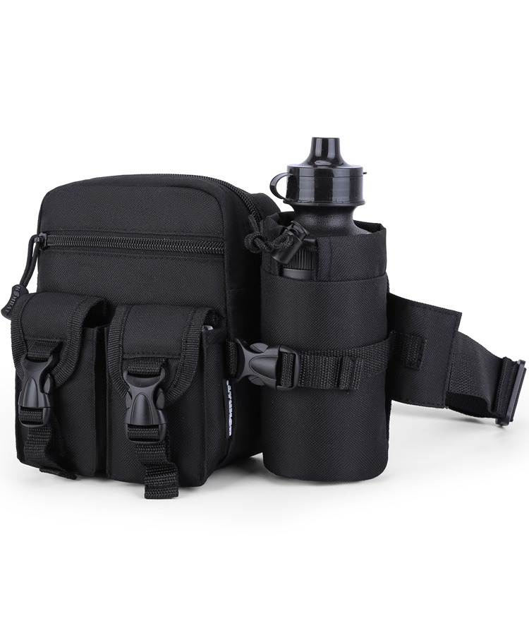 Pioneer Waist Bag + Bottle Black 1