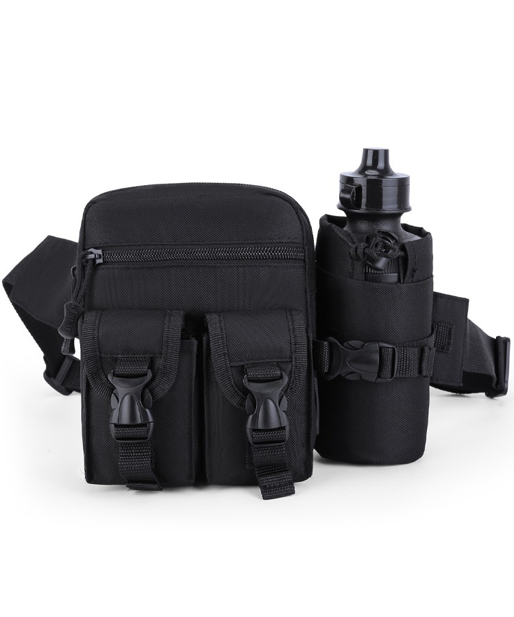 Pioneer Waist Bag + Bottle Black 2