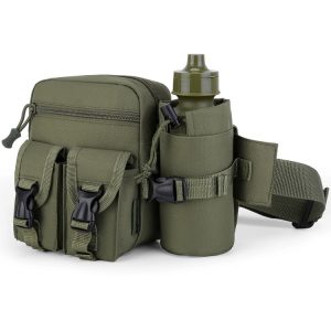 Pioneer Waist Bag + Bottle Olive Green 1