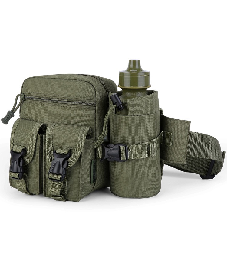 Pioneer Waist Bag + Bottle Olive Green 1