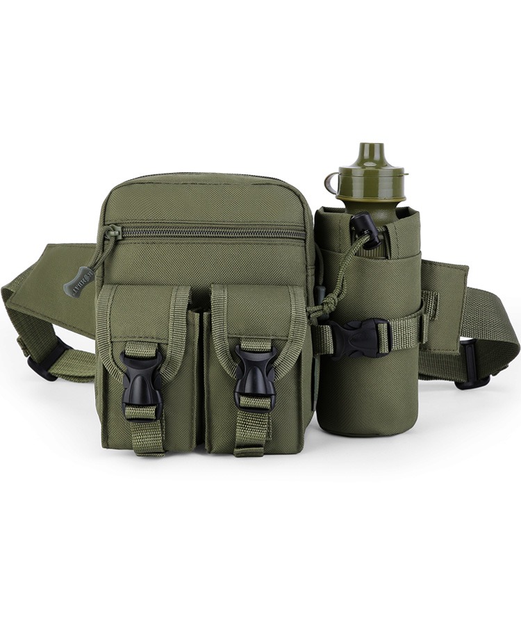 Pioneer Waist Bag + Bottle Olive Green 2