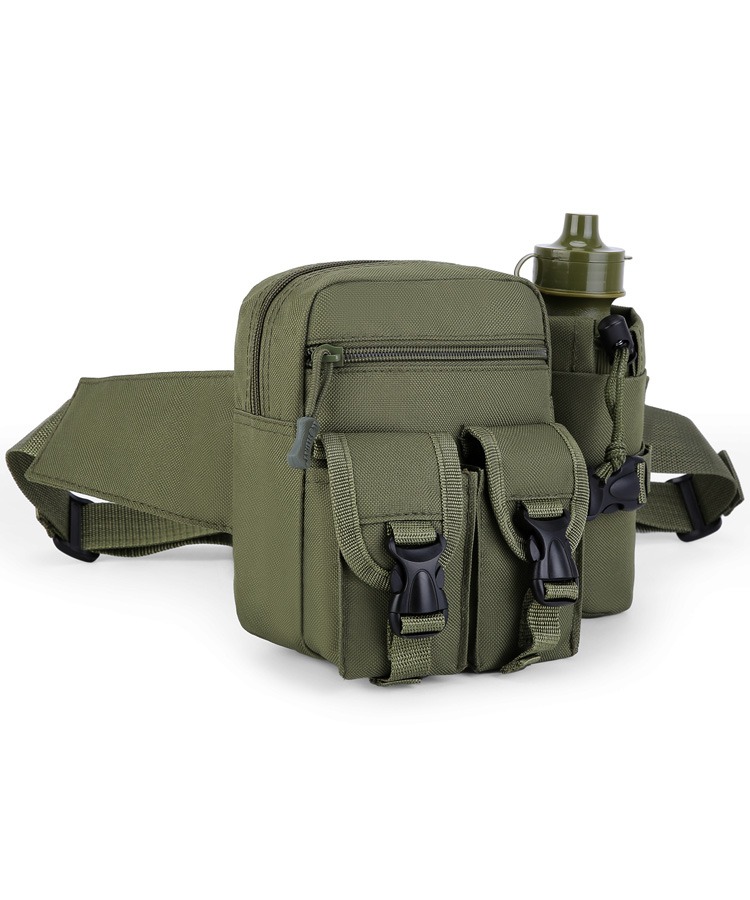 Pioneer Waist Bag + Bottle Olive Green 4
