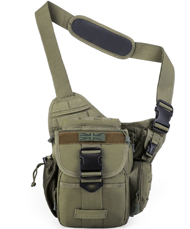 Multifunction Sling Bag Olive Green 2