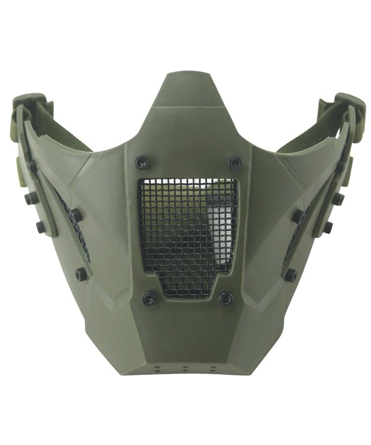 Iron Warrior Mask Olive Green 1