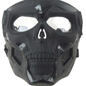 Skull Messenger Mask Black 1