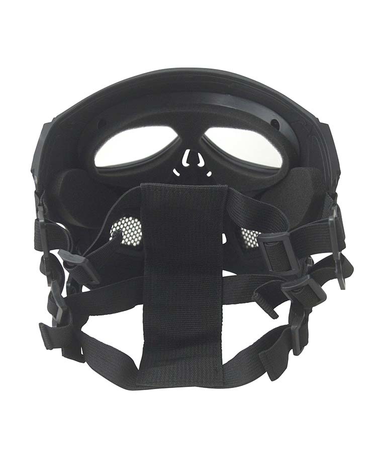 Skull Messenger Mask Black 3