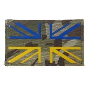 Ukraine / UK Laser Patch BTP 1