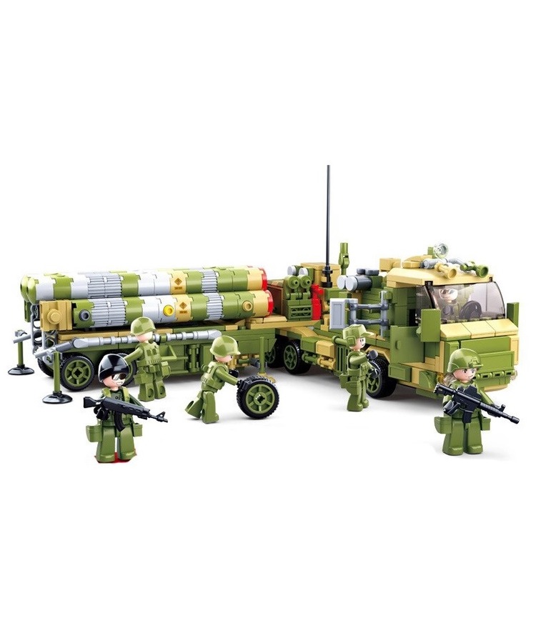 Sluban B0758 ( 6 in 1 Launching Vehicle ) 1