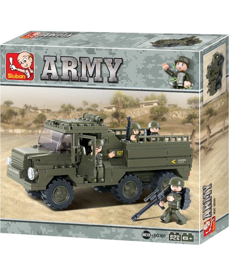 Sluban B0301 ( Troop Transporter ) 2