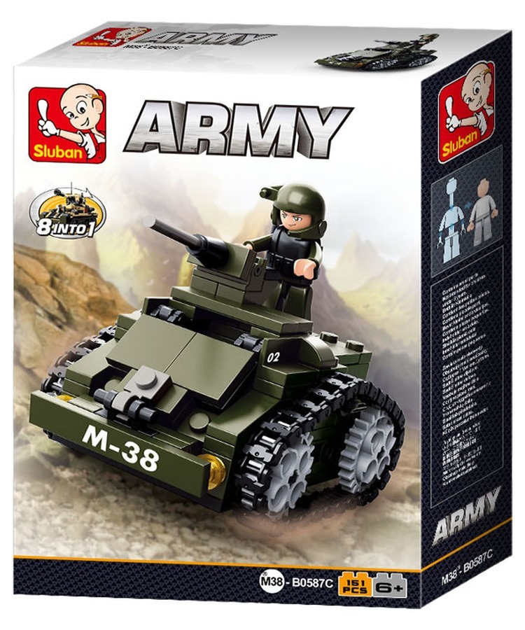 Sluban B0587C ( Armoured Car ) 2