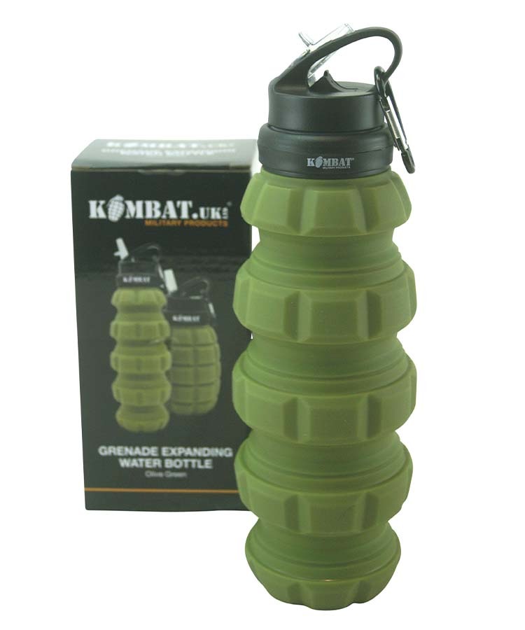 Grenade Expanding Water Bottle OG 4