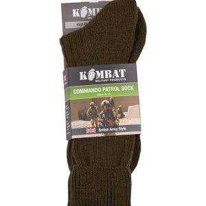 Patrol Socks (Size 6-11) Olive Green 1