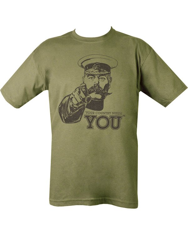 Kitchener T-shirt Olive Green
