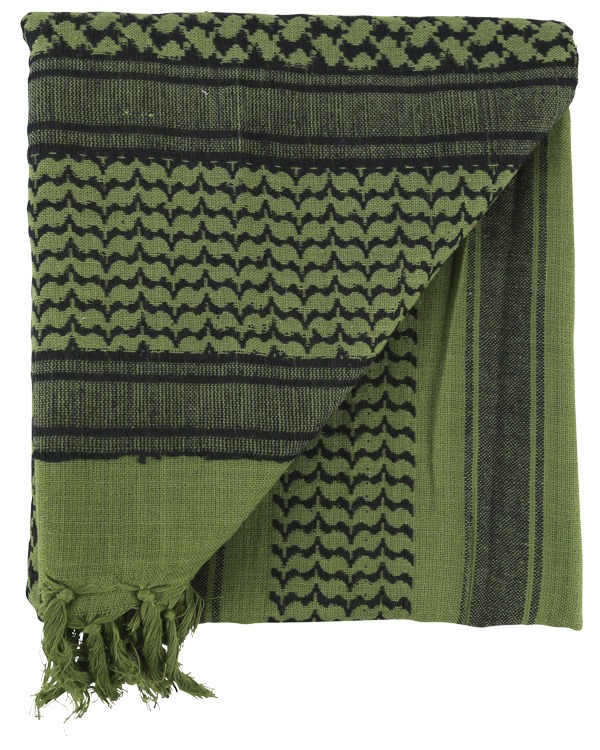 Shemagh Green Black 2