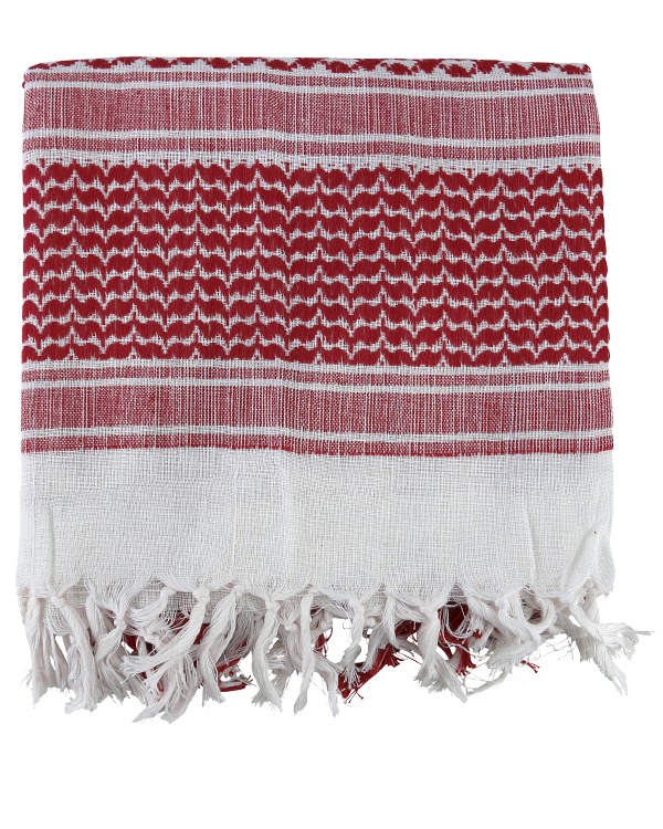 Shemagh Red White 1