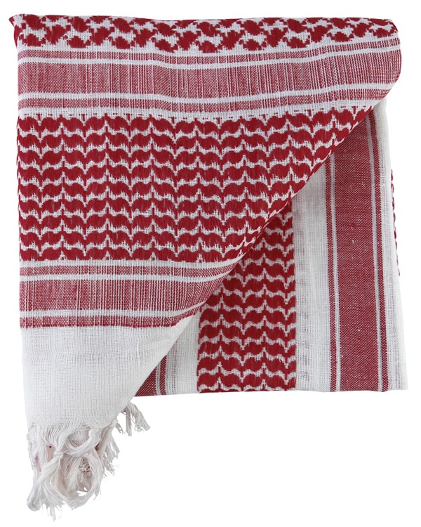 Shemagh Red White 2