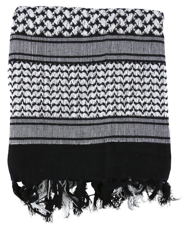Shemagh Black White 1