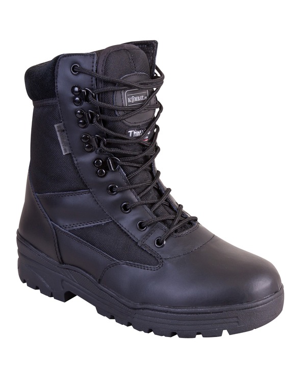 Patrol Boot Half Leather/Half Nylon Black - Image 2
