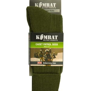 Cadet Socks (Size 4-7)- Olive Green 1