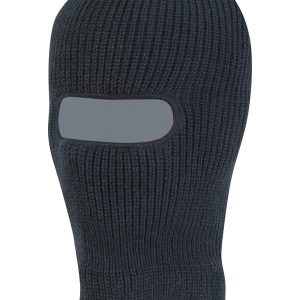 Open Face Balaclava Black 1