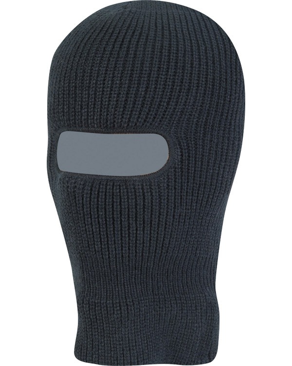 Open Face Balaclava Olive Green 2
