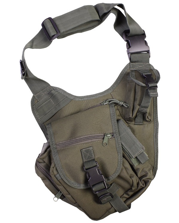 Tactical Shoulder Bag 7 Litre Olive Green 1