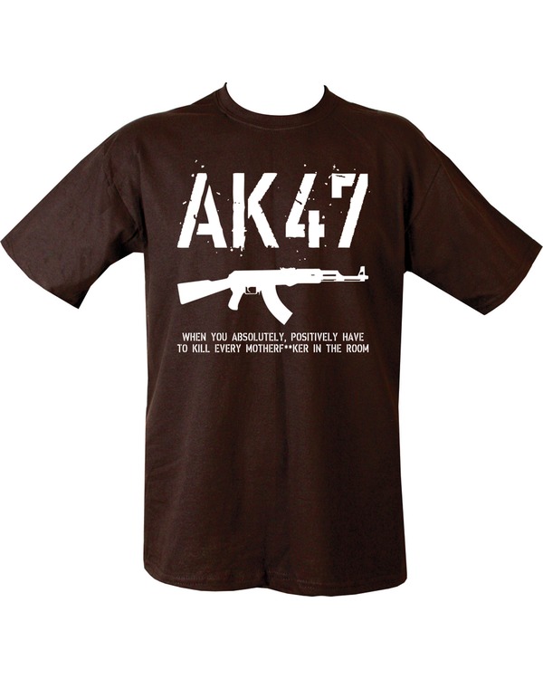AK47 T-shirt Black
