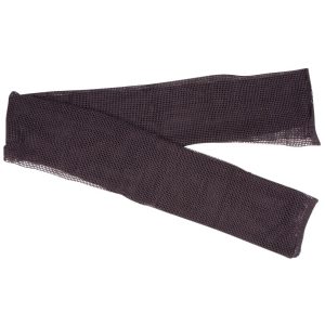 Scrim Net Scarf – Black 1