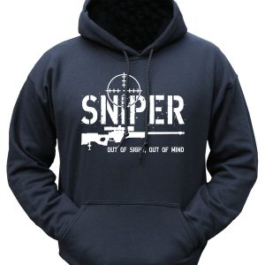 Sniper HOODIE   Black   End of Line