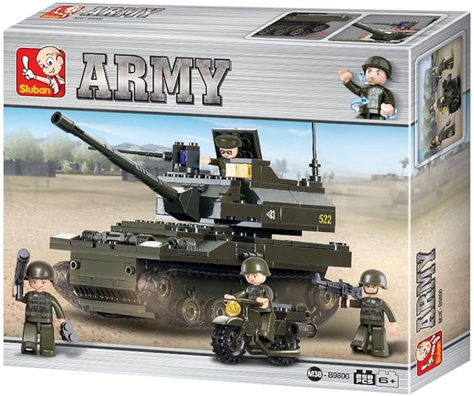 Sluban B9800 (Battle tank) 2