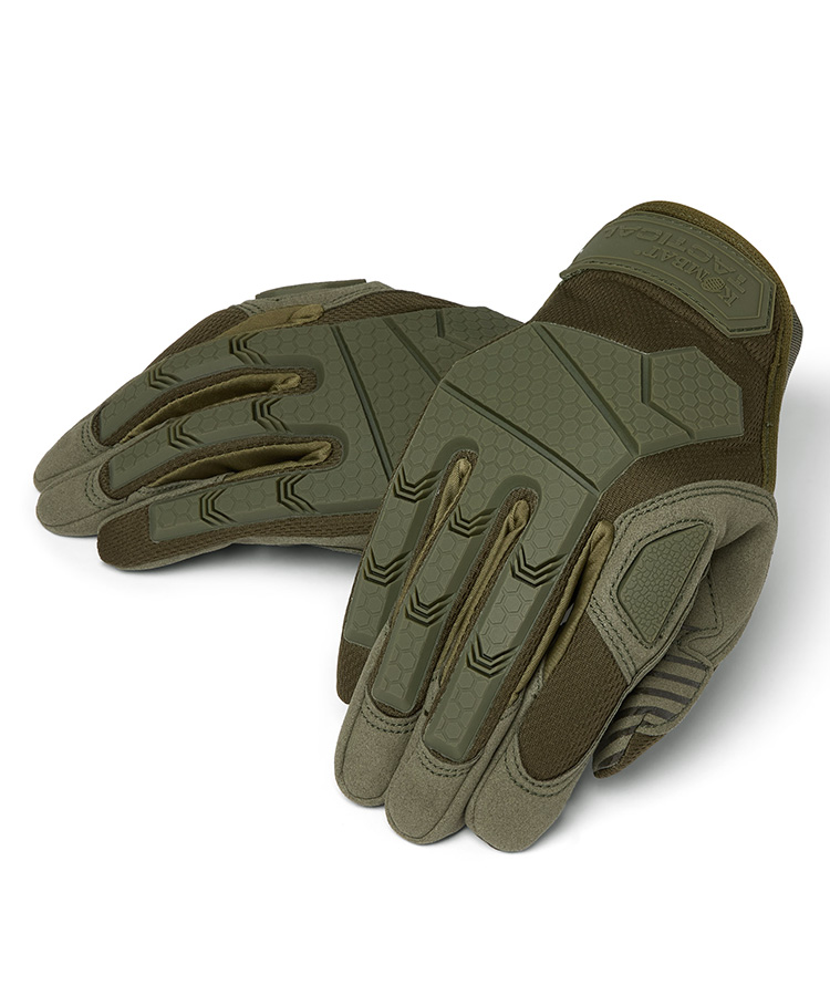 Alpha Tactical Gloves Olive Green - Image 2