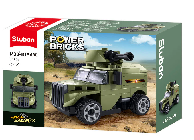 Sluban – B1368E ( Pullback Armoured Vehicle ) 2