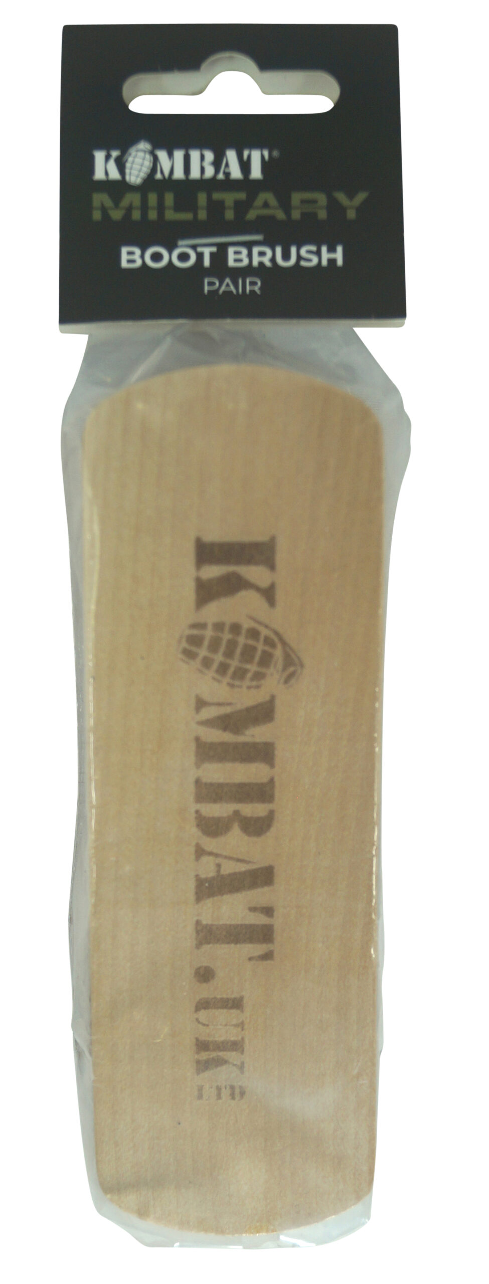 Large Military Boot Brush PAIR (with packaging) 2