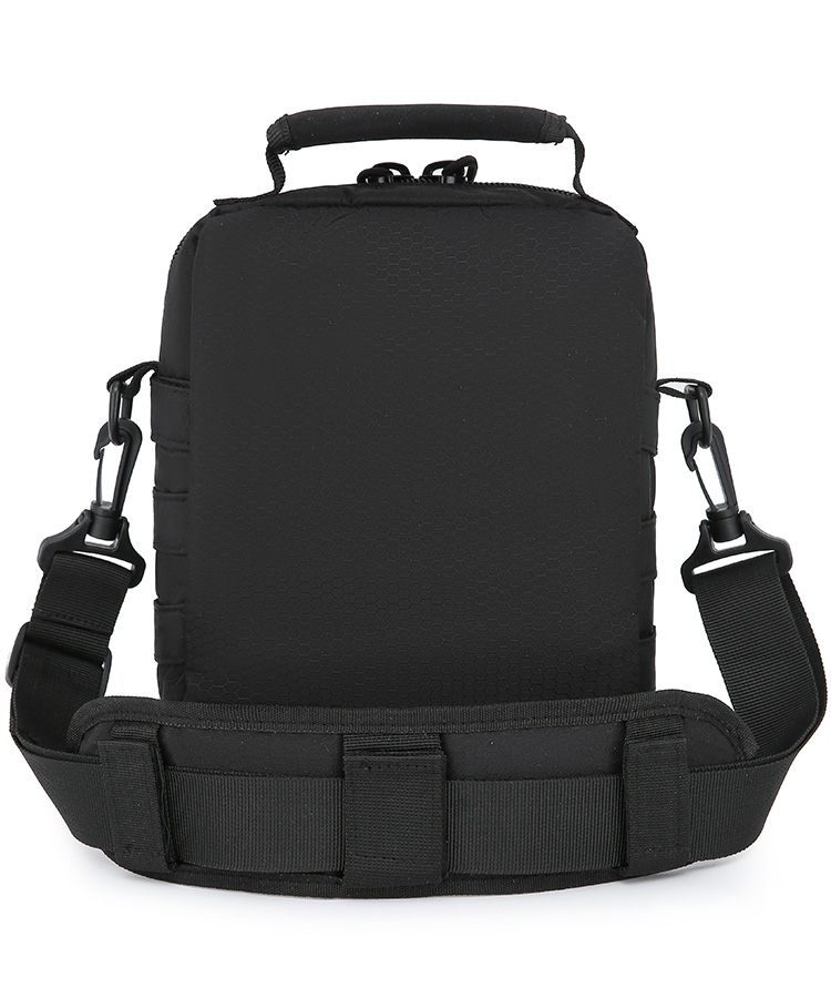 Hex Stop Explorer Shoulder Bag Black 4