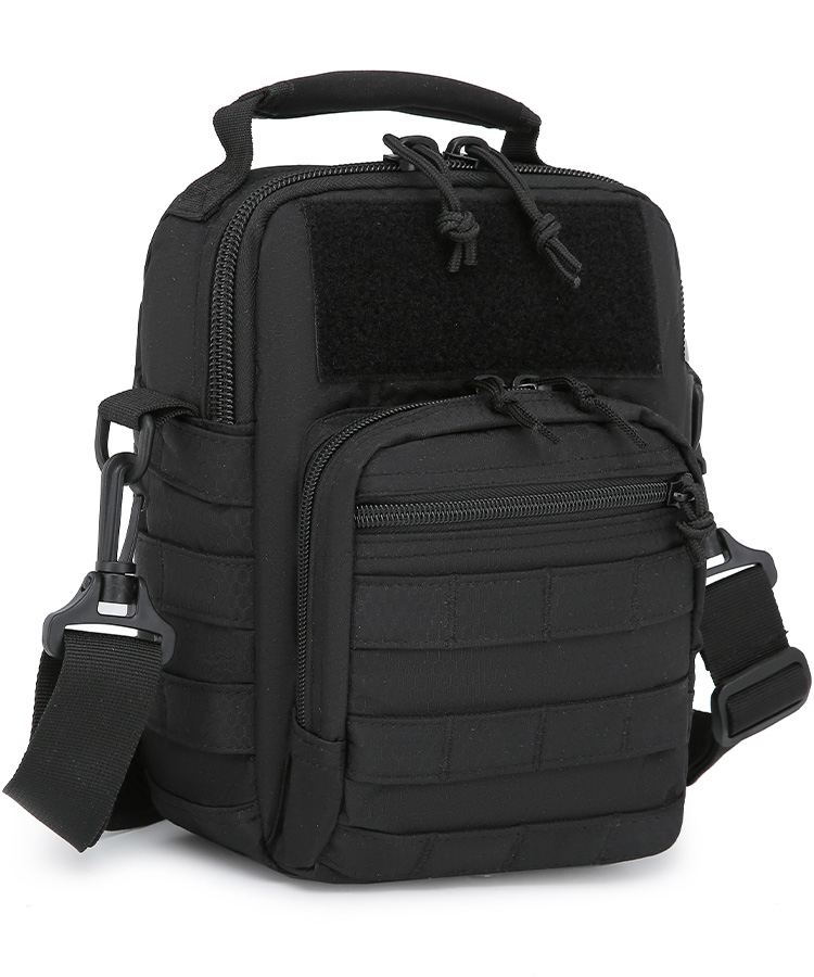 Hex Stop Explorer Shoulder Bag Black 3