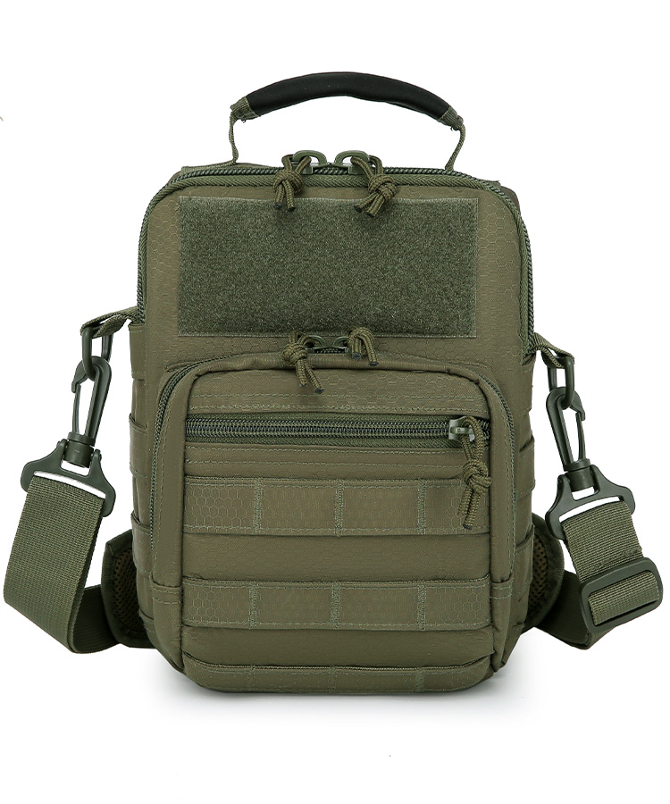 Hex Stop Explorer Shoulder Bag Olive Green 2