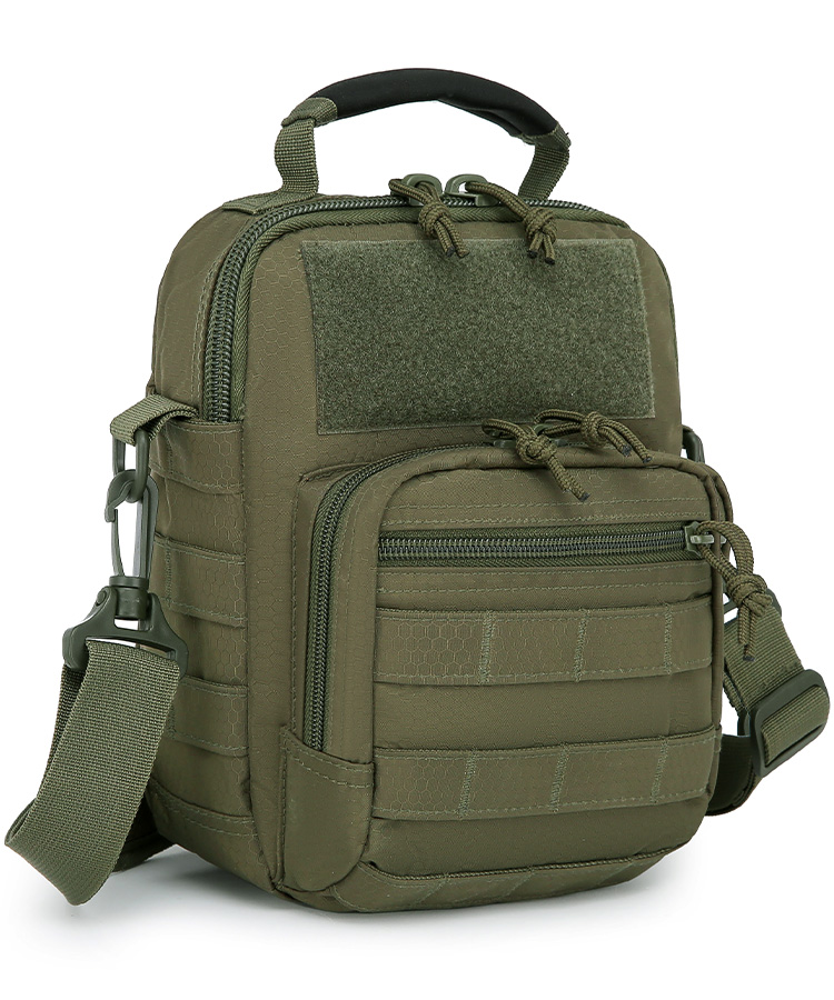 Hex Stop Explorer Shoulder Bag Olive Green 3