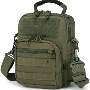 Hex Stop Explorer Shoulder Bag Olive Green 1