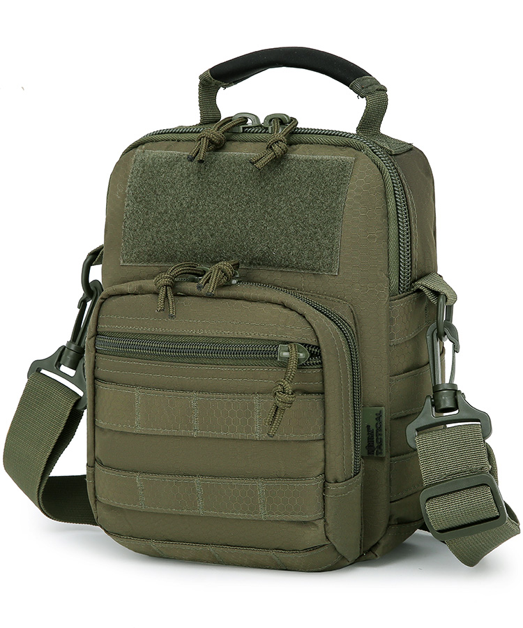 Hex Stop Explorer Shoulder Bag Olive Green 1