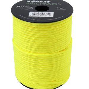 Paracord 100m Reel Neon Yellow 1