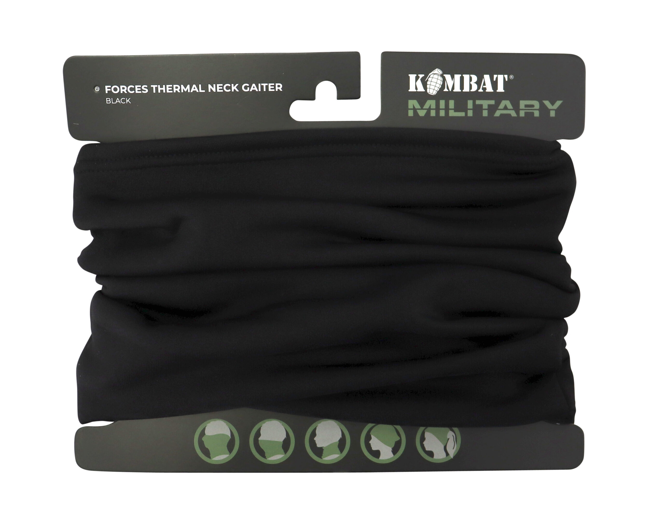 Forces Thermal Neck Gaiter Black 1