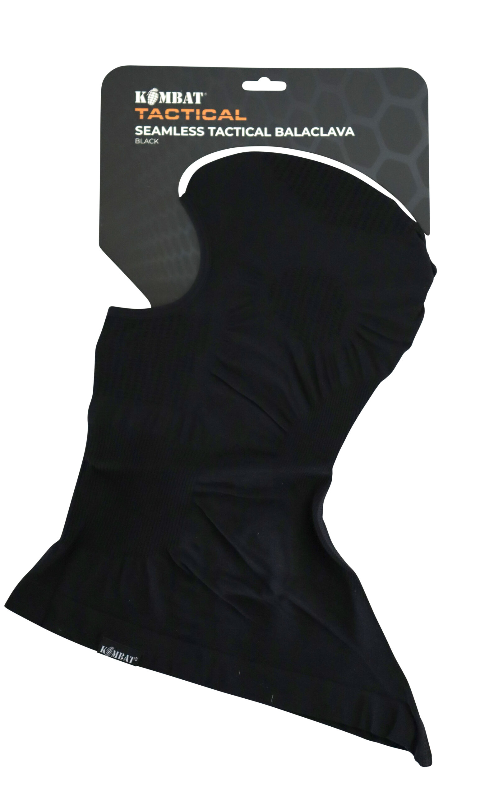 Seamless Tactical Balaclava Black 1