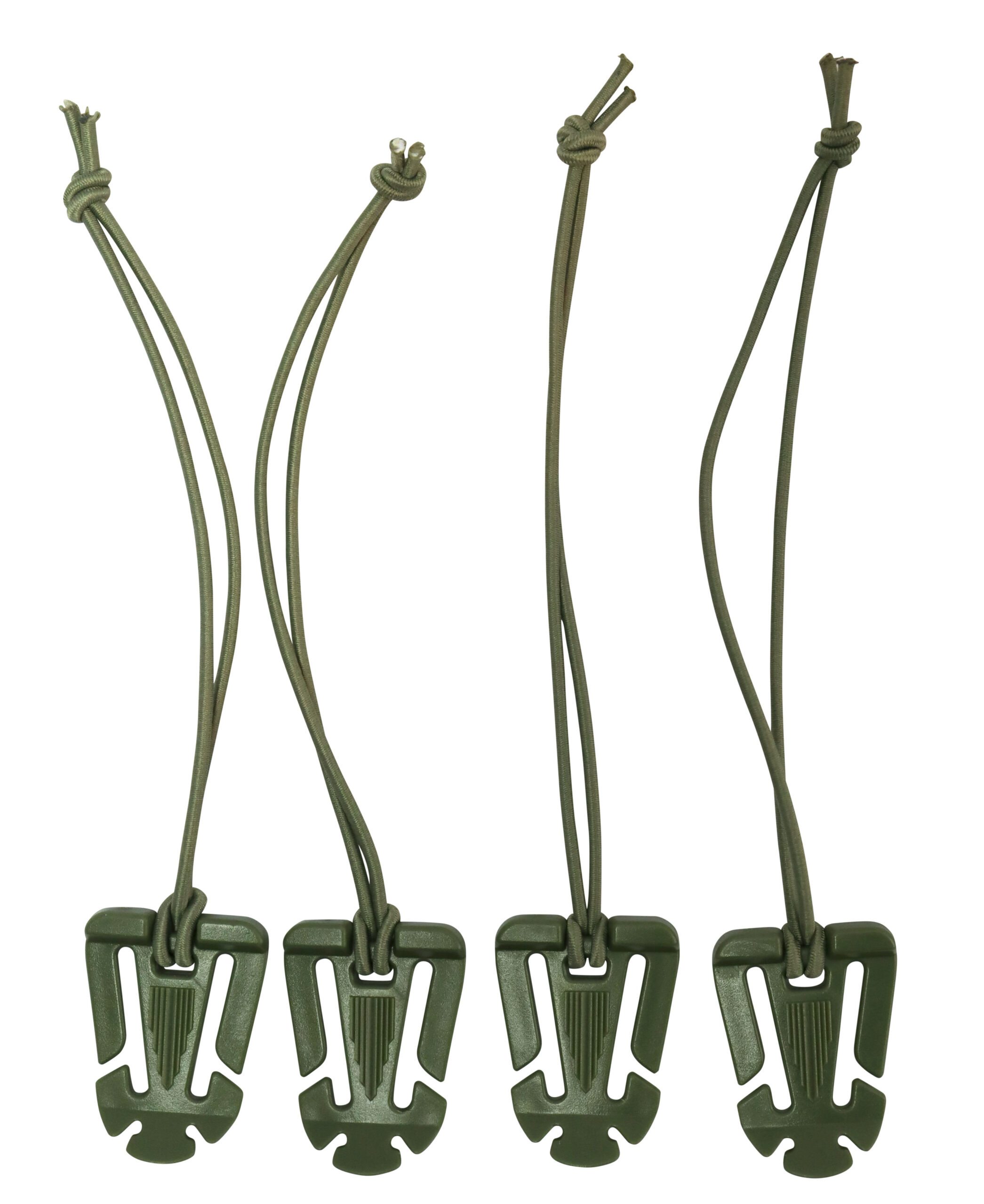 Molle Bungee Retainers Olive Green 2