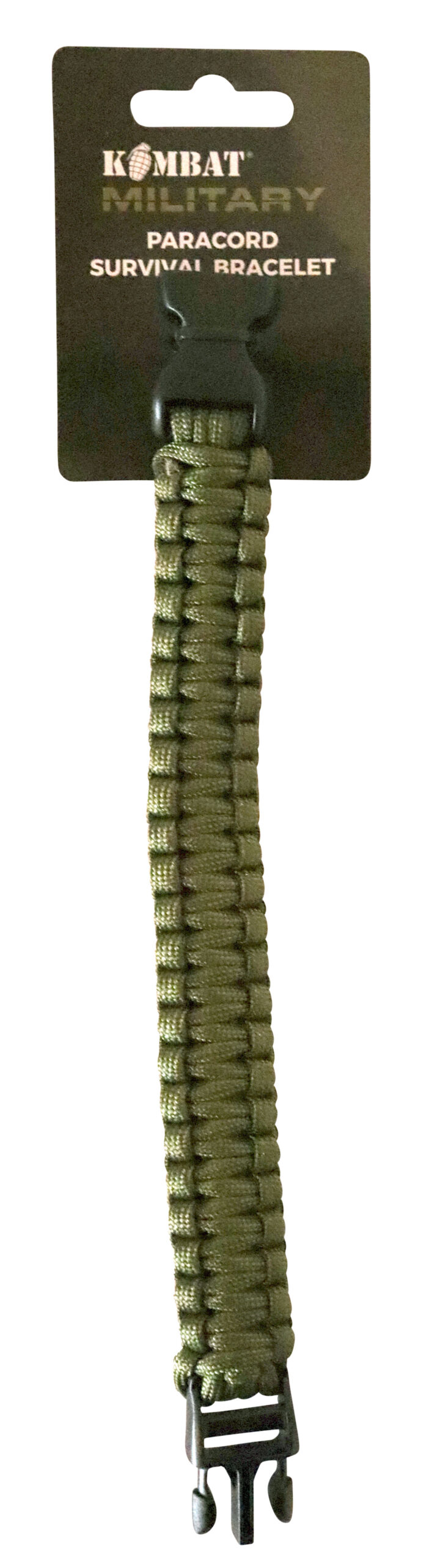 Paracord Survival Bracelet Olive Green 4