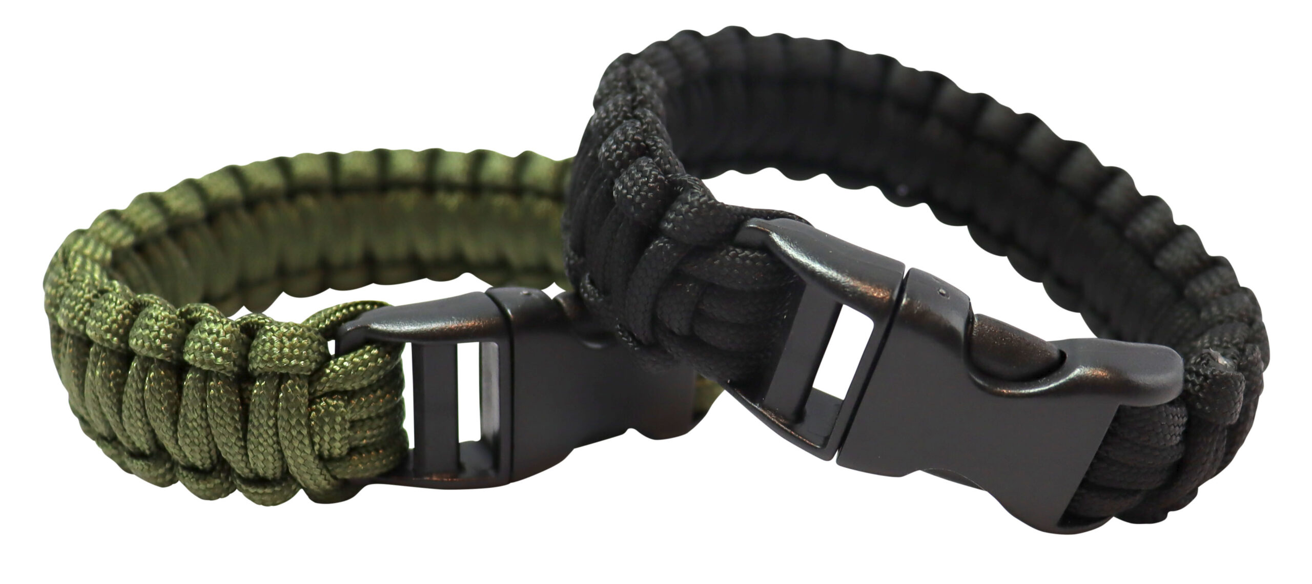 Paracord Survival Bracelet Olive Green 1